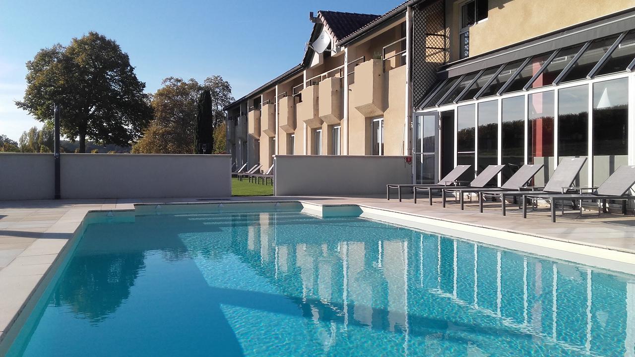 Pey La Tour - Logis Hotels & Restaurant Salleboeuf ภายนอก รูปภาพ